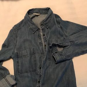 Eileen Fisher Jean Button Down